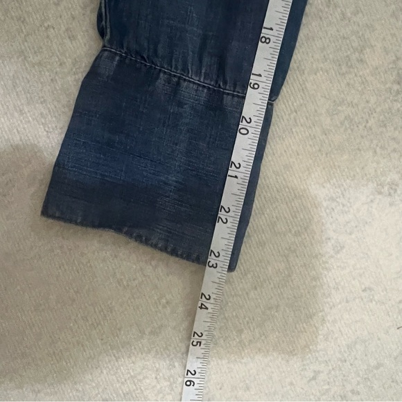 Chicos Touch Of Cool Denim Tunic size 0 - Picture 10 of 11